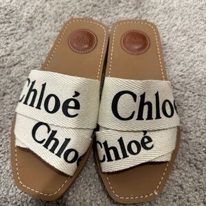 chloe platform sandals.